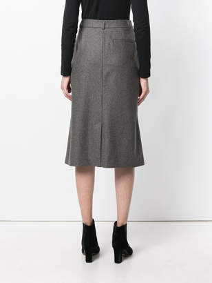A.P.C. tailored A-line skirt
