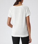 Thumbnail for your product : Reiss Paro Print PRINTED SILK FRONT TOP