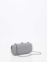Thumbnail for your product : Halston Evening Novelty Caviar Lg Oblong Minaudiere