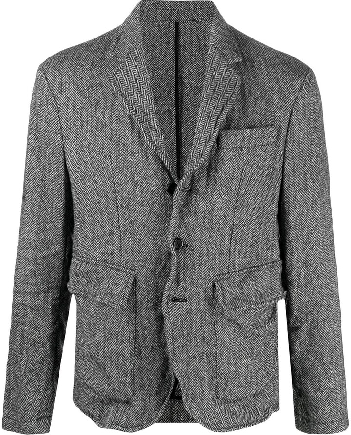 elbow patch jacket mens