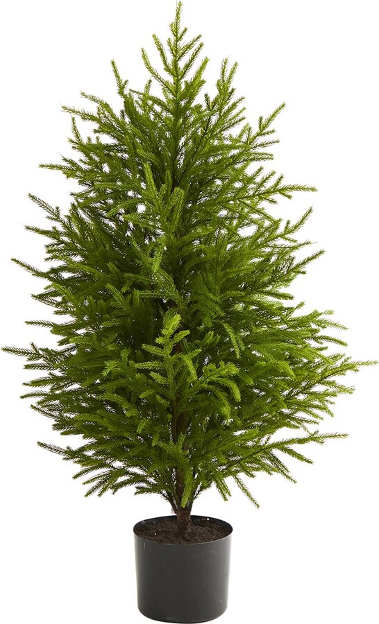 Nearly Natural 40In Norfolk Island Pine Natural Look Artificial