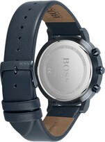 Thumbnail for your product : HUGO BOSS Integrity Chronograph Leather Strap Watch, 43mm
