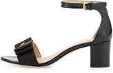 Thumbnail for your product : Tory Burch Trudy Patent Bow Sandal, Black