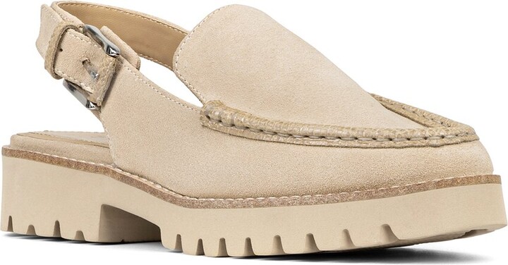 Essex02 Suede Slingback Loafer