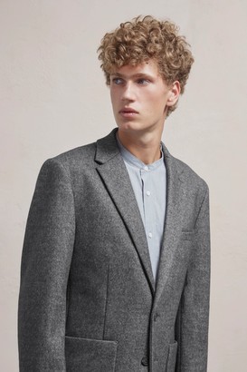 French Connection Double Face Wool Jersey Blazer