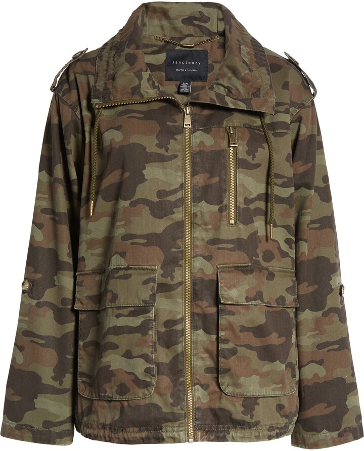 Sanctuary Women's Camo Jacket ShopStyle