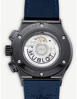 Thumbnail for your product : Hublot 521.CM.7170.LR Classic Fusion Ceramic Blue chronograph watch