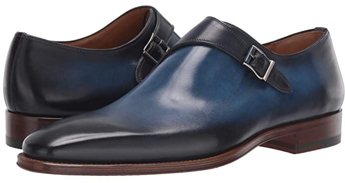 magnanni blue shoes