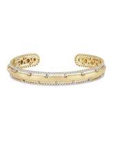 Thumbnail for your product : Jude Frances 18k Provence Diamond Narrow Cuff