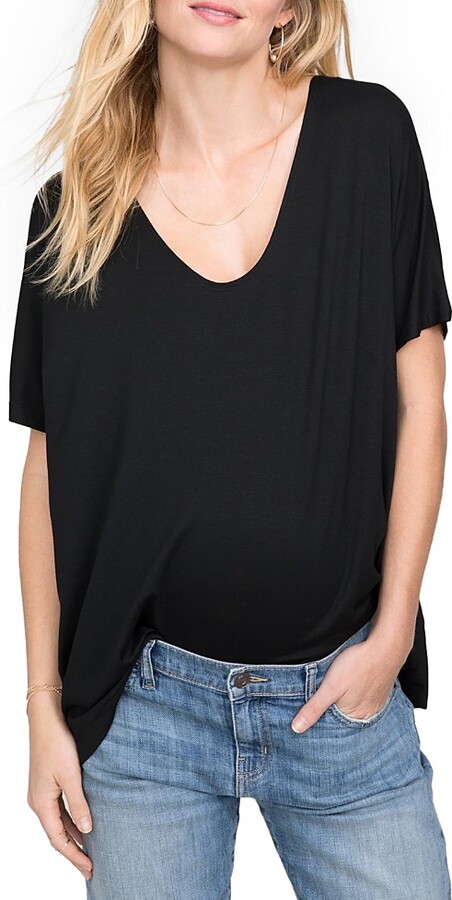 Hatch Perfect Maternity Vee T-Shirt