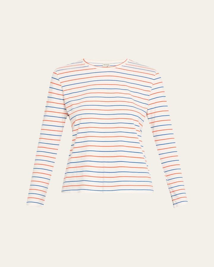 Kule The Modern Striped Long-Sleeve T-Shirt