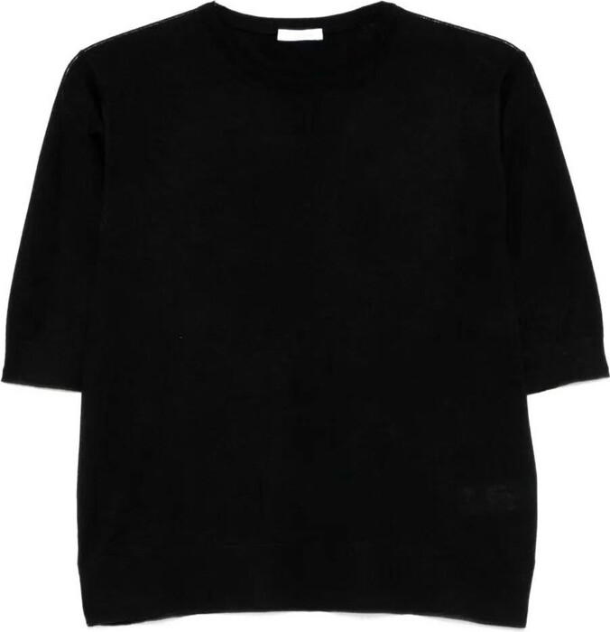 Malo Long Sleeve Crew-Neck Knitwear