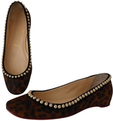 Thumbnail for your product : Christian Louboutin Leopard Print Ballet Shoes