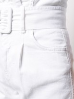 Thumbnail for your product : FEDERICA TOSI Belted Wide Leg Shorts