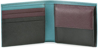 Paul Smith logo plaque billfold wallet - men - Calf Leather - One Size