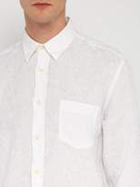 Thumbnail for your product : 120% Lino Long-sleeve Linen Shirt - Mens - White