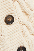 Thumbnail for your product : Brunello Cucinelli Cable-knit Cotton-blend Tank