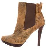 Thumbnail for your product : MICHAEL Michael Kors Suede High-Heel Booties