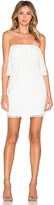 Thumbnail for your product : T-Bags LosAngeles Strapless Ruffle Mini Dress