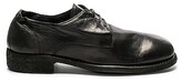 Thumbnail for your product : Guidi Full Grain Leather Donkey Classic Derbies in Black