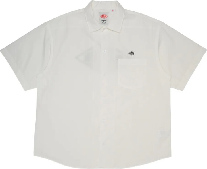 Danton Chest-Pocket Logo-Detail Shirt