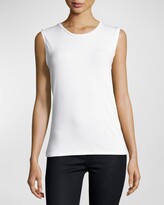 Thumbnail for your product : Majestic Filatures Soft Touch Sleeveless Crew
