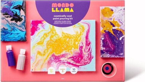 Kickin' Kaleidoscope Paint Pouring Kit - Mondo Llama™