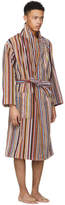 Thumbnail for your product : Paul Smith Multicolor Stripe Bath Robe