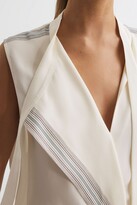 Thumbnail for your product : Reiss Striped Sleeveless Shell Top