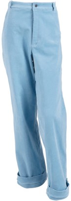 baby blue corduroy trousers