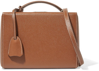 Mark Cross Grace Small Textured-leather Shoulder Bag