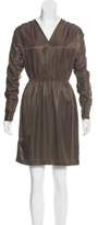Thumbnail for your product : Halston Long Sleeve Knee-Length Dress w/ Tags