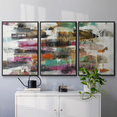 Wrought Studio Inertia #3 - Multi Piece Framed Canvas