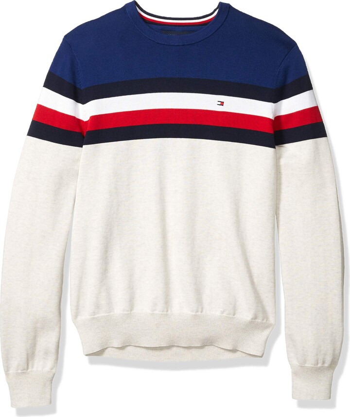 Tommy Hilfiger White Men's Sweaters | Shop the world's largest collection  of fashion | ShopStyle