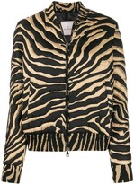 Thumbnail for your product : Moncler Tiger-Print Bomber Jacket