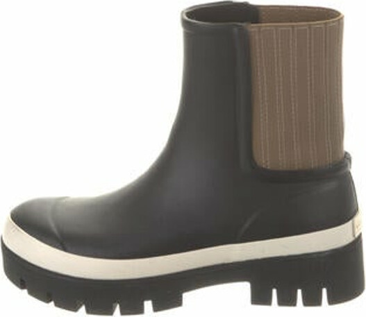 tory burch rubber rain boots