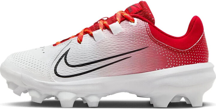 Nike Women's Hyperdiamond 4 Pro MCS DC8990-600 Red White Softball Cleats UWU686