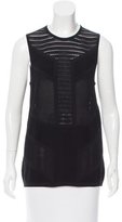 Thumbnail for your product : Torn By Ronny Kobo Open Knit Sleeveless Top