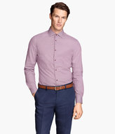 Thumbnail for your product : H&M Premium Cotton Shirt - Burgundy - Men