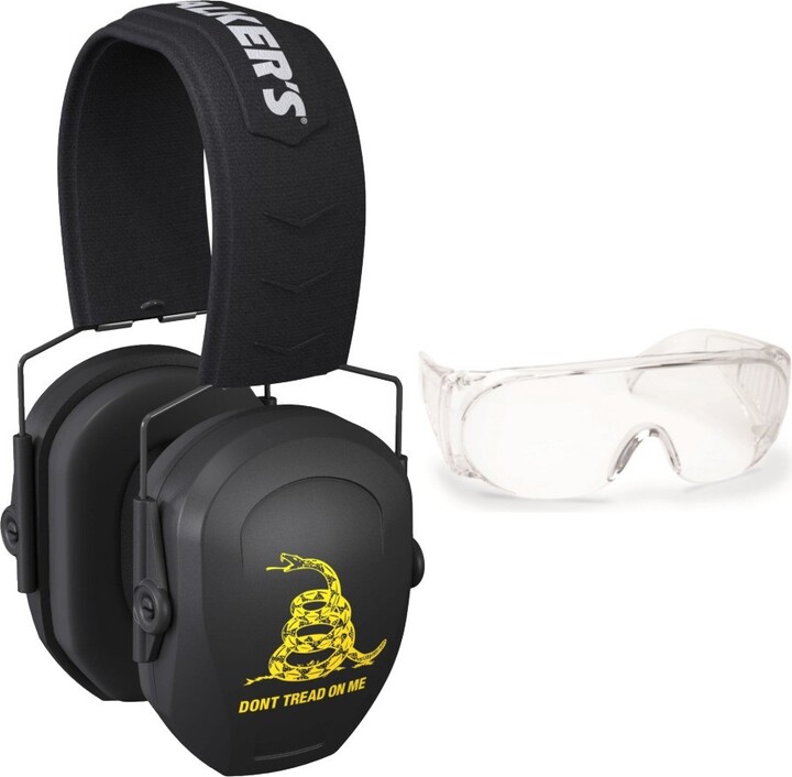 Walkers Walker's Razor Slim Passive Safety Ear Muffs (Black, DTOM) with