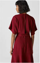 Thumbnail for your product : Whistles Textured Belted Midi Dress