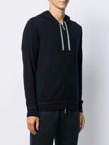 Thumbnail for your product : Eleventy straight-fit zip-up hoodie