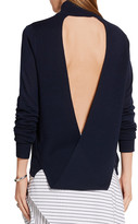 Thumbnail for your product : Dion Lee Open-back merino wool turtleneck sweater