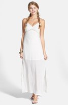 Thumbnail for your product : Rip Curl 'Sunrise' Embroidered Maxi Dress (Juniors)