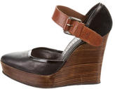 Thumbnail for your product : Barbara Bui Leather Platform Wedges