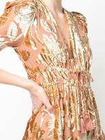 Thumbnail for your product : Ulla Johnson floral embroidered midi dress