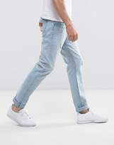 Thumbnail for your product : Wrangler Larston Slim Tapered Jeans Salt