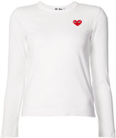 Comme Des Garçons Play - heart logo T-shirt - women - coton - XS