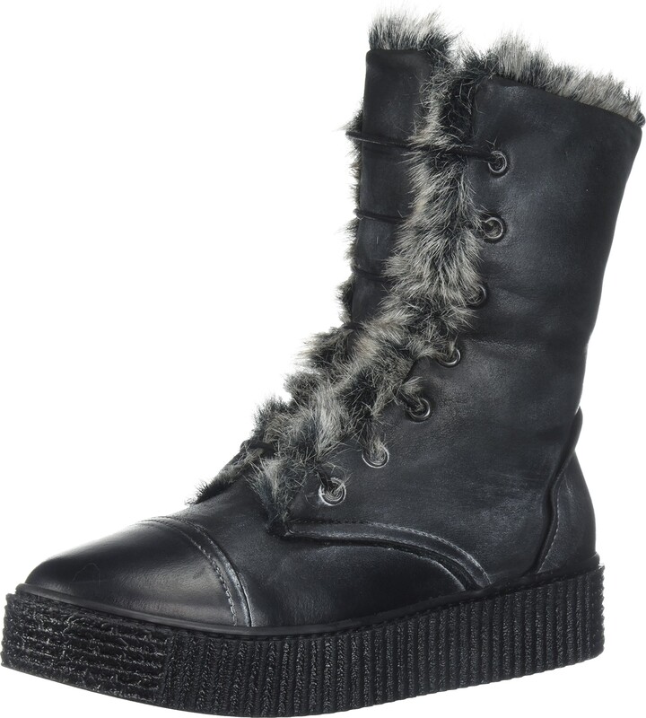 LFL by Lust for Life Womens Ll-Freek Combat Boot