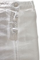 Thumbnail for your product : Alyx Foil Cotton Denim Mini Skirt